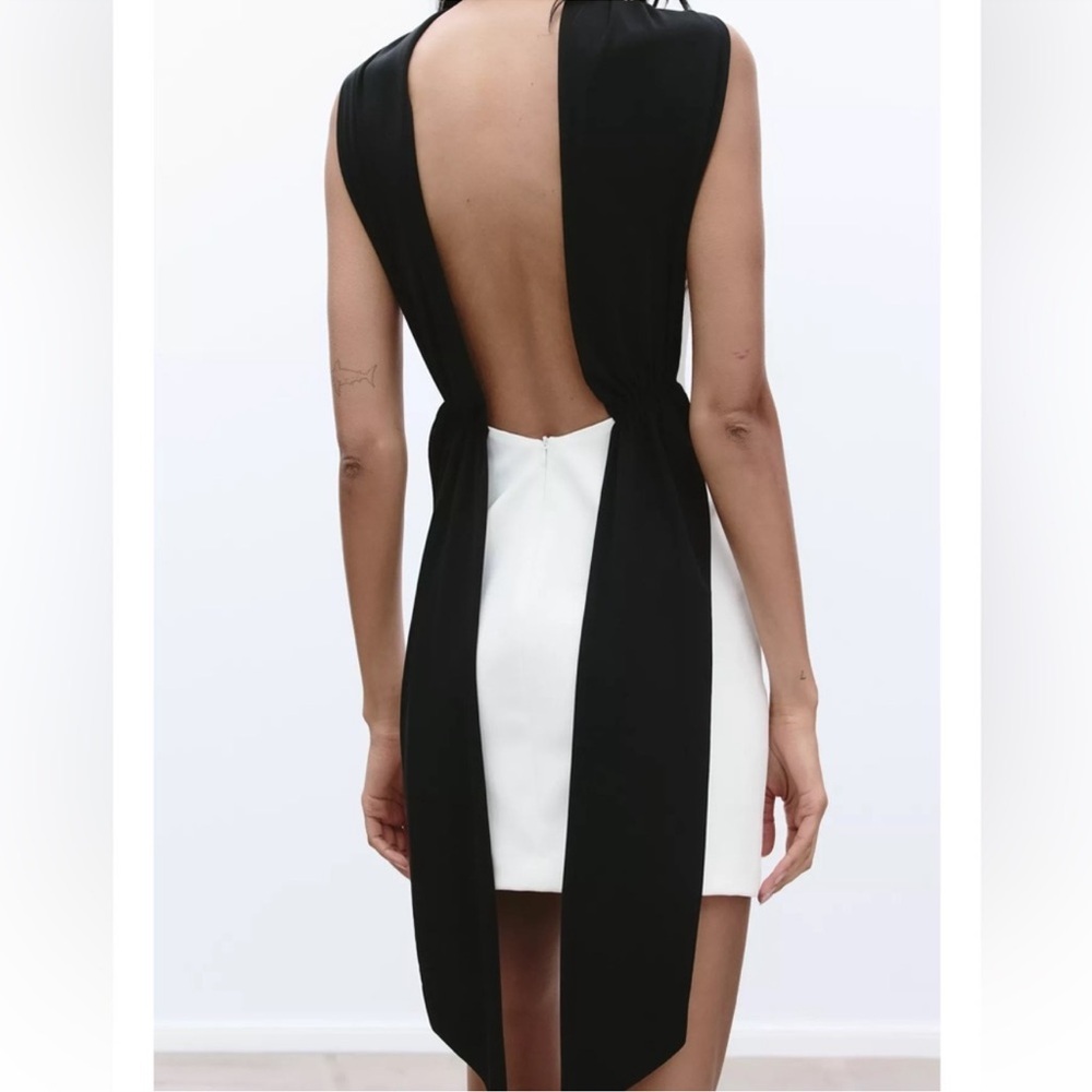 Zara Combination Short Dress - Picture 10 of 11